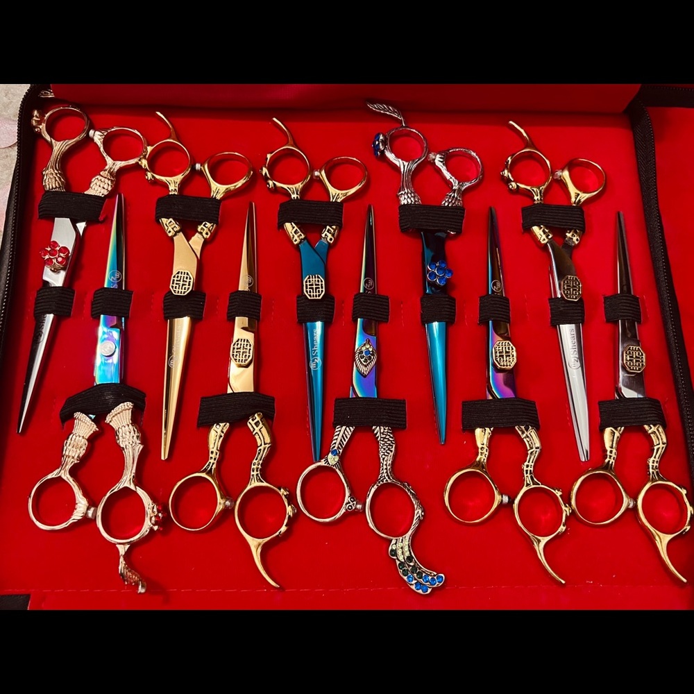 Hair stylist shears (stone embellished)
